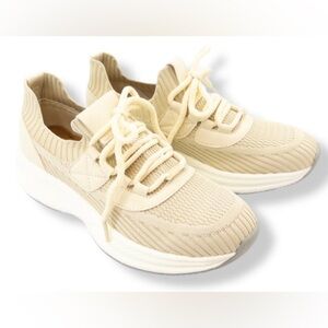Women's Khaki Knit Sneakers